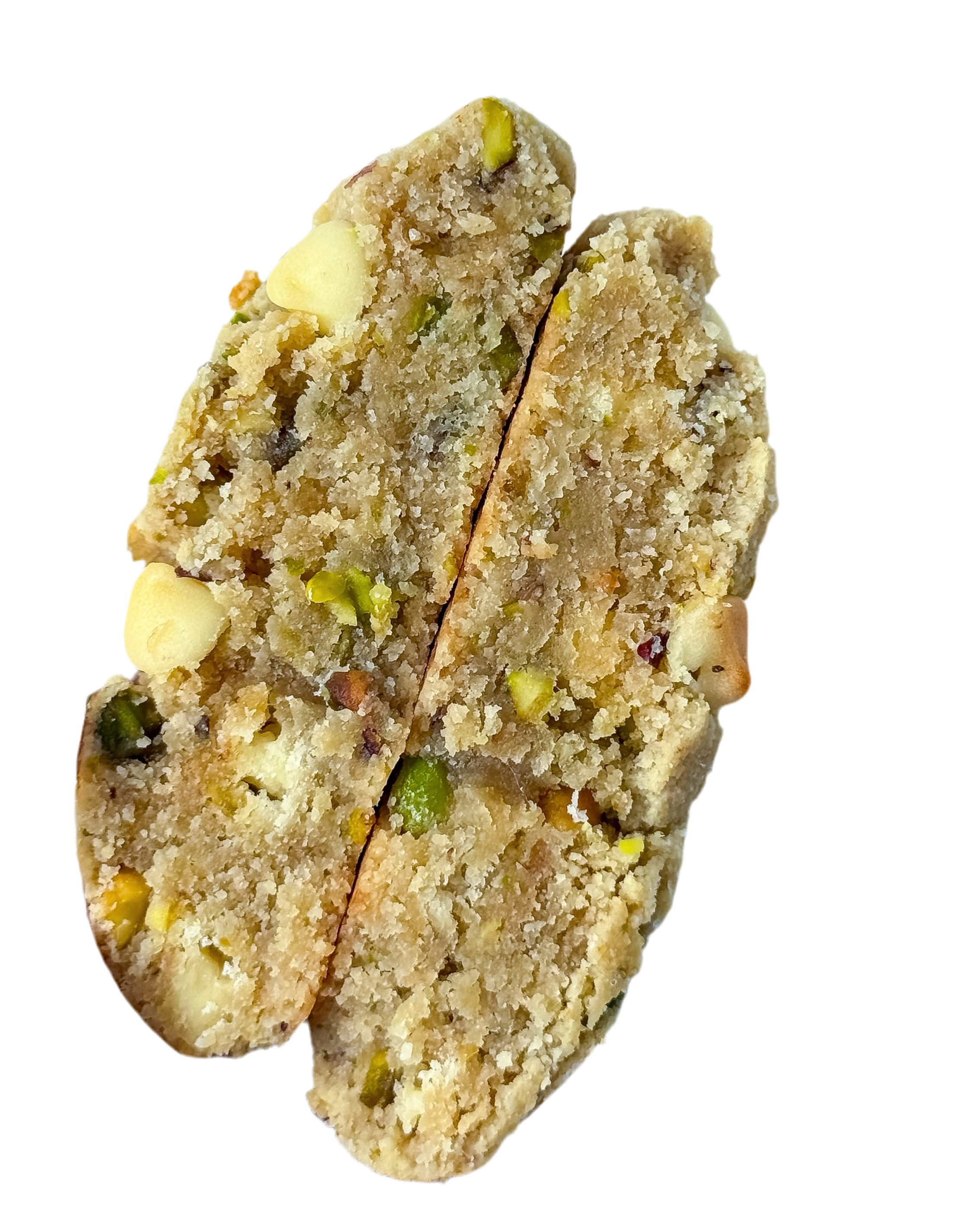 Keto Pistachio and white chocolate Cookies